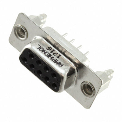 L77SDEH09SOL2RM5C309 by Amphenol ICC (Commercial Products) - CONNECTOR D-SUB RCPT 9POS VERT SLDR