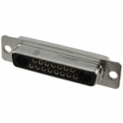 L77TWB17W2S by Amphenol ICC (Commercial Products) - CONNECTOR D-SUB RCPT 17POS PNL MNT