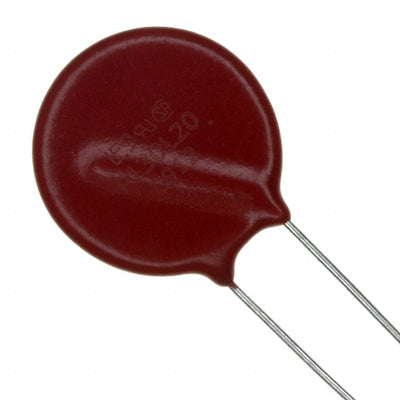 V625LS80CPX10 by Littelfuse Inc. - VARISTOR 1KV 10KA DISC 20MM