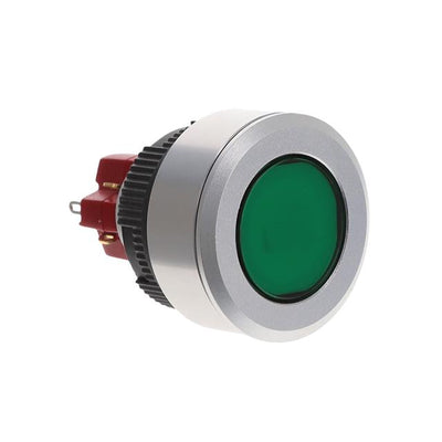 LASEEV31KGRNGRN by E-Switch - PUSH SWITCH BUTTON SPDT 8A 125V