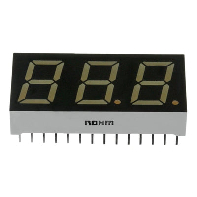 LB-603MF by Rohm Semiconductor - DISPLAY 7SEG 0.56"" TRP GRN 28DIP