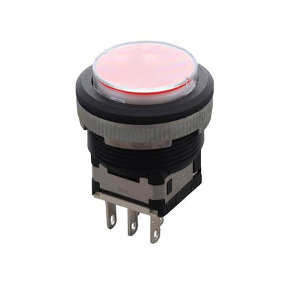 LB15WKW01-5C12-JC by NKK Switches - PUSH SWITCH BUTTON SPDT 3A 125V