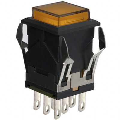 LB25SKW01-5D-JD by NKK Switches - PUSH SWITCH BUTTON DPDT 3A 125V