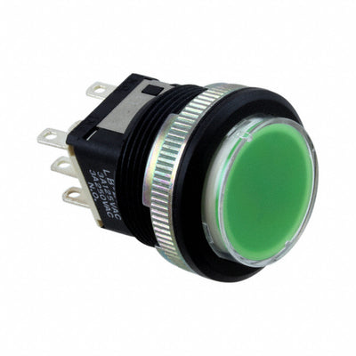 LB25WKW01-5F-JF by NKK Switches - PUSH SWITCH BUTTON DPDT 3A 125V