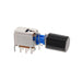LC2255EENPTAGBLK by E-Switch - PUSH SWITCH BUTTON DPDT 0.3A 30V
