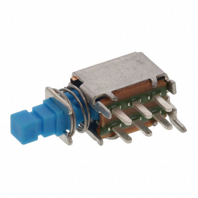 LC2255EENPNYLON6/6 by E-Switch - PUSH SWITCH DPDT 0.3A 30V