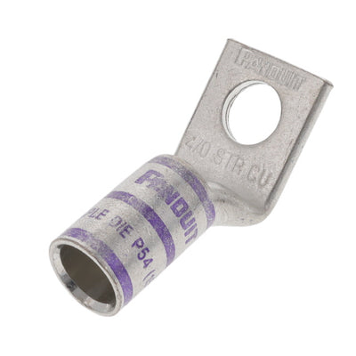 LCA4/0-12H-X by Panduit Corp - CONNECTOR TERM RECT TONG 4/0 AWG #1/2