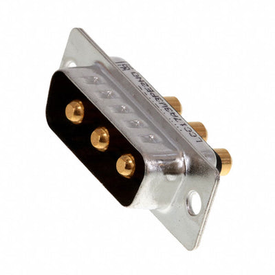 LCC17A3W3PE2N0 by Amphenol ICC (Commercial Products) - CONNECTOR D-SUB PLUG 3POS VERT SLDR