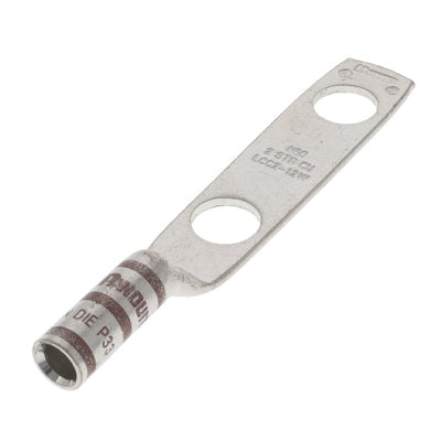 LCC2-12W-Q by Panduit Corp - CONNECTOR TERM RECT TONG 2 AWG #1/2