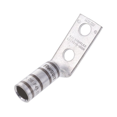 LCCX2/0-38DH-X by Panduit Corp - CONNECTOR TERM RECT TONG 2/0 AWG #3/8