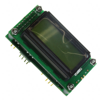 LCD0821 by Matrix Orbital - LCD MOD 16DIG 8X2 TRANSM YLW/GRN