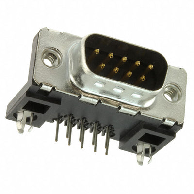 LD09P13A4GX00LF by Amphenol ICC (FCI) - CONNECTOR D-SUB PLUG 9POS R/A SLDR