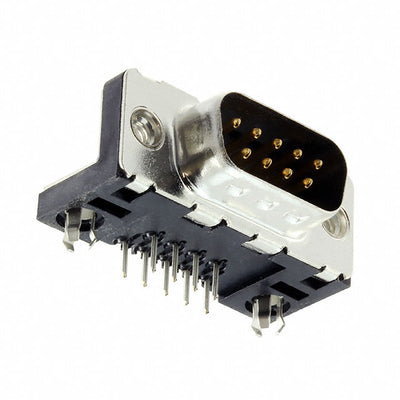 LD09P33E4GX00LF by Amphenol ICC (FCI) - CONNECTOR D-SUB PLUG 9POS R/A SLDR