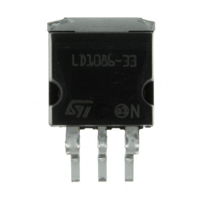 LD1086D2M33TR by STMicroelectronics - IC REG LINEAR 3.3V 1.5A D2PAK-3