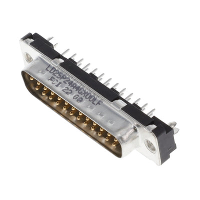 LD25P24A4GX00LF by Amphenol ICC (FCI) - CONNECTOR D-SUB PLUG 25POS VERT SLDR