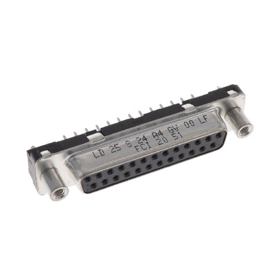 LD25S24A4GV00LF by Amphenol ICC (FCI) - CONNECTOR D-SUB RCPT 25POS VERT SLDR