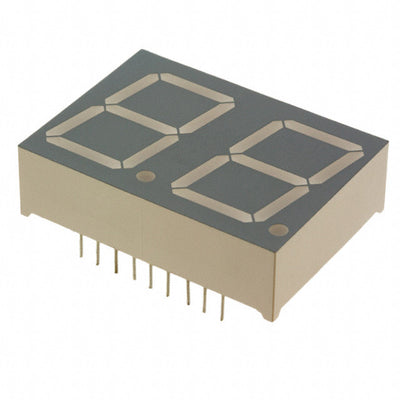 LDD-C812RI by Lumex Opto/Components Inc. - DISPLAY 7SEG 0.8"" DBL GRN 18DIP