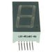 LDS-M514RI-RA by Lumex Opto/Components Inc. - DISP 7SEG 0.56"" SGL RED 6SIP RA