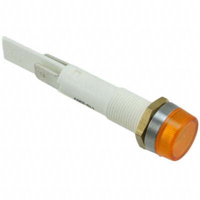 LE177C5A by Bulgin - LED PNL MNT 125/250V AMBER