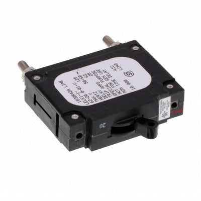 LELK1-1-62-20.0-01-V by Sensata-Airpax - CIR BRKR MAG-HYDR 20A LEVER