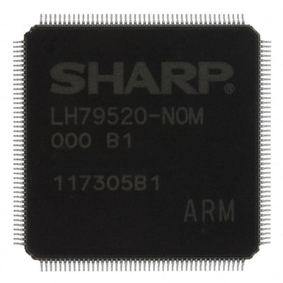 LH79520N0M000B1 by SHARP/Socle Technology - IC MCU 32BIT ROMLESS 176LQFP