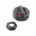 LK10 UL by Altech Corporation - SWITCH KNOB ROUND BLACK