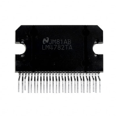 LM4782TA/NOPB by Texas Instruments - IC AMP AB 3 CHAN 25W TO220-27