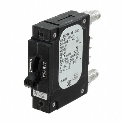 LMLB1-1RLS4-52-100.-1-01-V by Sensata-Airpax - CIR BRKR MAG-HYDR 100A LEVER