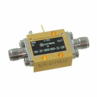 LNA-20-08001800-32-20P by L3 Narda-MITEQ - IC RF AMP VSAT 8GHZ-18GHZ MODULE