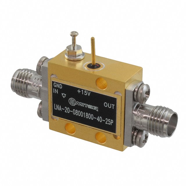 LNA-20-08001800-40-25P by L3 Narda-MITEQ - IC RF AMP VSAT 8GHZ-18GHZ MODULE