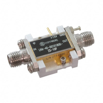 LNA-40-00101800-25-10P by L3 Narda-MITEQ - IC RF AMP VSAT 100MHZ-18GHZ MOD