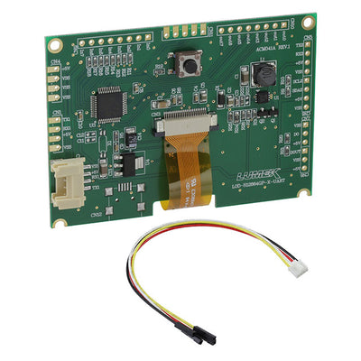LOD-H12864GP-W-UR by Lumex Opto/Components Inc. - 128X64 PIXELS UART OLED MODULE W