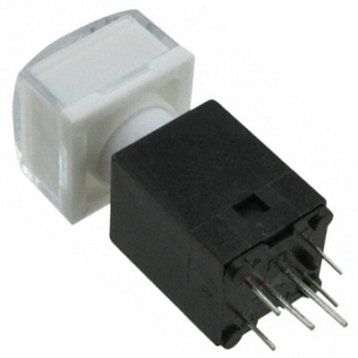 LP16OA1ASTWB by E-Switch - PUSH SWITCH SPST-NO 0.1A 20V