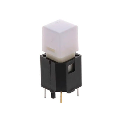 LP2S2WHTWHT-N by E-Switch - SWITCH PB SPST-NO 1MA 20V