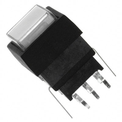 LP4EE1PBATW by E-Switch - PUSH SWITCH DPDT 0.1A 30V