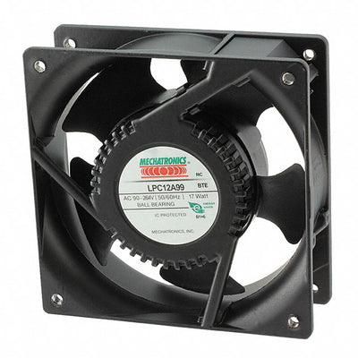 LPC12A99-BTER by Mechatronics Fan Group - FAN AXIAL 120X38MM 90-264VAC EC