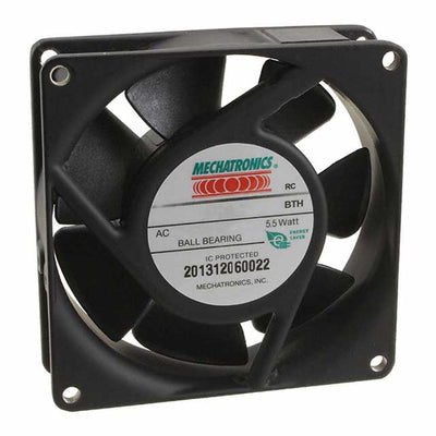 LPC92B99-BTLR by Mechatronics Fan Group - FAN AXIAL 92X25MM 90-264VAC TERM