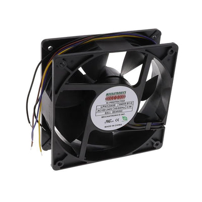 LPH12A99-BWHR-B1+6 by Mechatronics Fan Group - EC FAN AXIAL 120X120X38MM 100-24