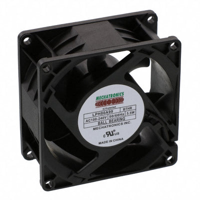 LPH80A99-BTHR by Mechatronics Fan Group - FAN AXIAL 80X38MM 100-240VAC
