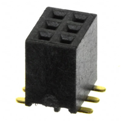 LPPB032NFSP-RC by Sullins Connector Solutions - CONNECTOR HDR 6POS 0.05 GOLD SMD