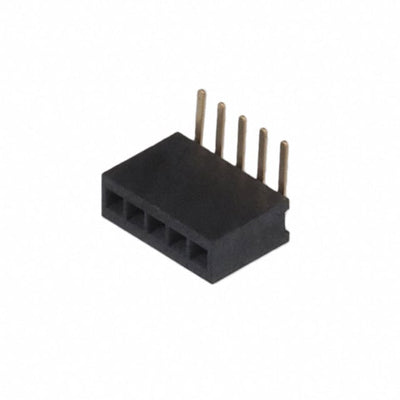 LPPB051NGCN-RC by Sullins Connector Solutions - CONNECTOR HDR 5POS 0.05 GOLD PCB R/A