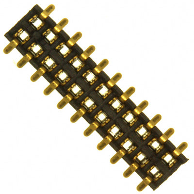 LPPB112NFSP-RC by Sullins Connector Solutions - CONNECTOR HDR 22POS 0.05 GOLD SMD