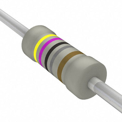 LR1F4R7 by TE Connectivity Passive Product - RESISTOR 4.7 OHM 1% 0.6W AXIAL