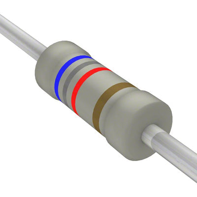 LR1F6K8 by TE Connectivity Passive Product - RESISTOR 6.8K OHM 1% 0.6W AXIAL