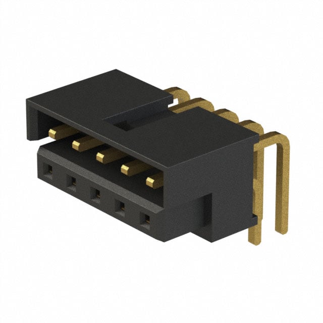 LS2-105-01-F-D-RA2 by Samtec Inc. - CONNECTOR SELF-MATE 10POS R/A GOLD