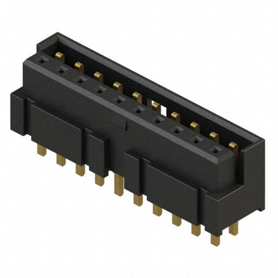 LS2-110-01-LM-D by Samtec Inc. - CONNECTOR SELF-MATE 20POS VERT GOLD
