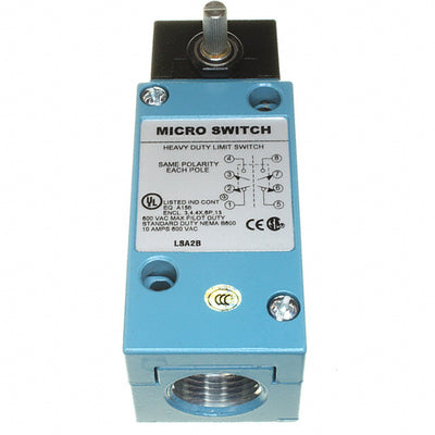LSA2B by Honeywell Sensing and Productivity Solutions - SNAP ACT ION SWITCHION DPDT 10A 120V