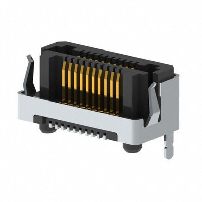 LSHM-110-03.0-F-DV-A-S-TR by Samtec Inc. - CONNECTOR SELF-MATE 20POS SMD GOLD