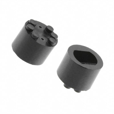 LTM-160 by Bivar Inc. - LED MOUNT 0.160"" BLACK