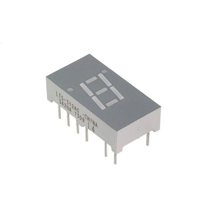LTS-312AG by Lite-On Inc. - DISPLAY 7SEG 0.3"" SGL GRN 14DIP